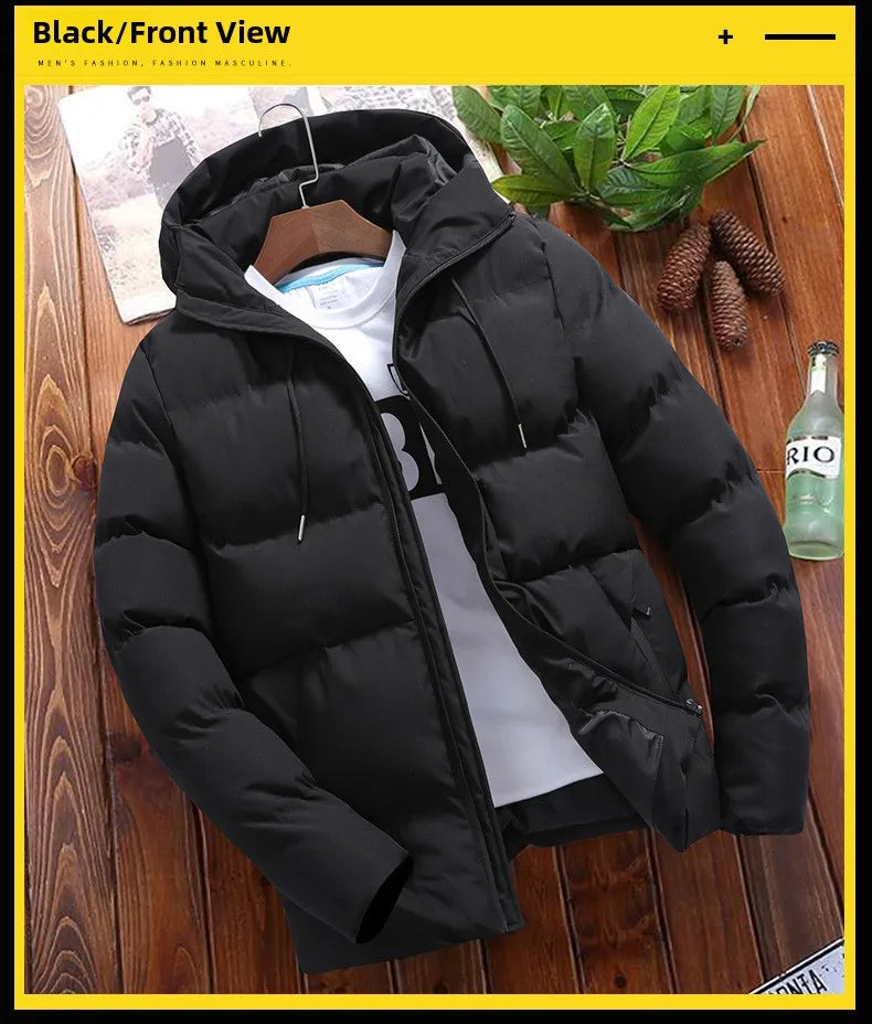 Men's Hooded Cotton Jacket
