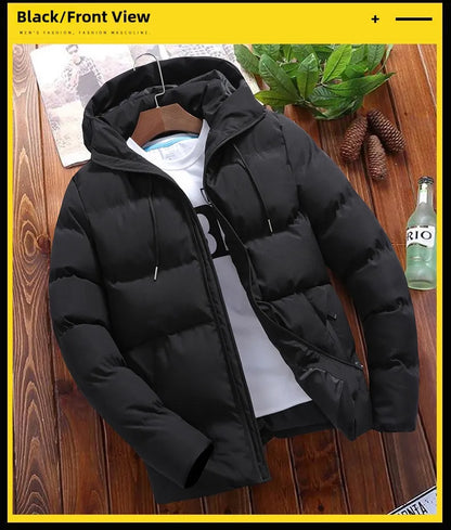 Men's Hooded Cotton Jacket