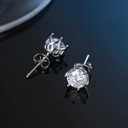 Moissanite Fülbevaló 925 Nőknek