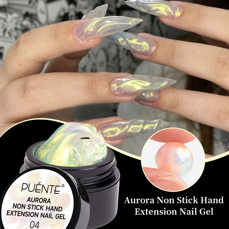 Puente Cat Eye Gel Fényes Kék