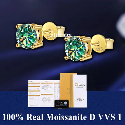 Moissanite Fülbevaló AITERNITY
