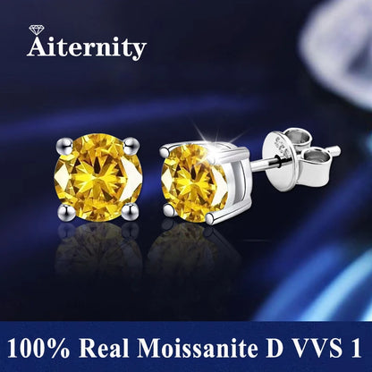 Aiternity Moissanite Fülbevaló