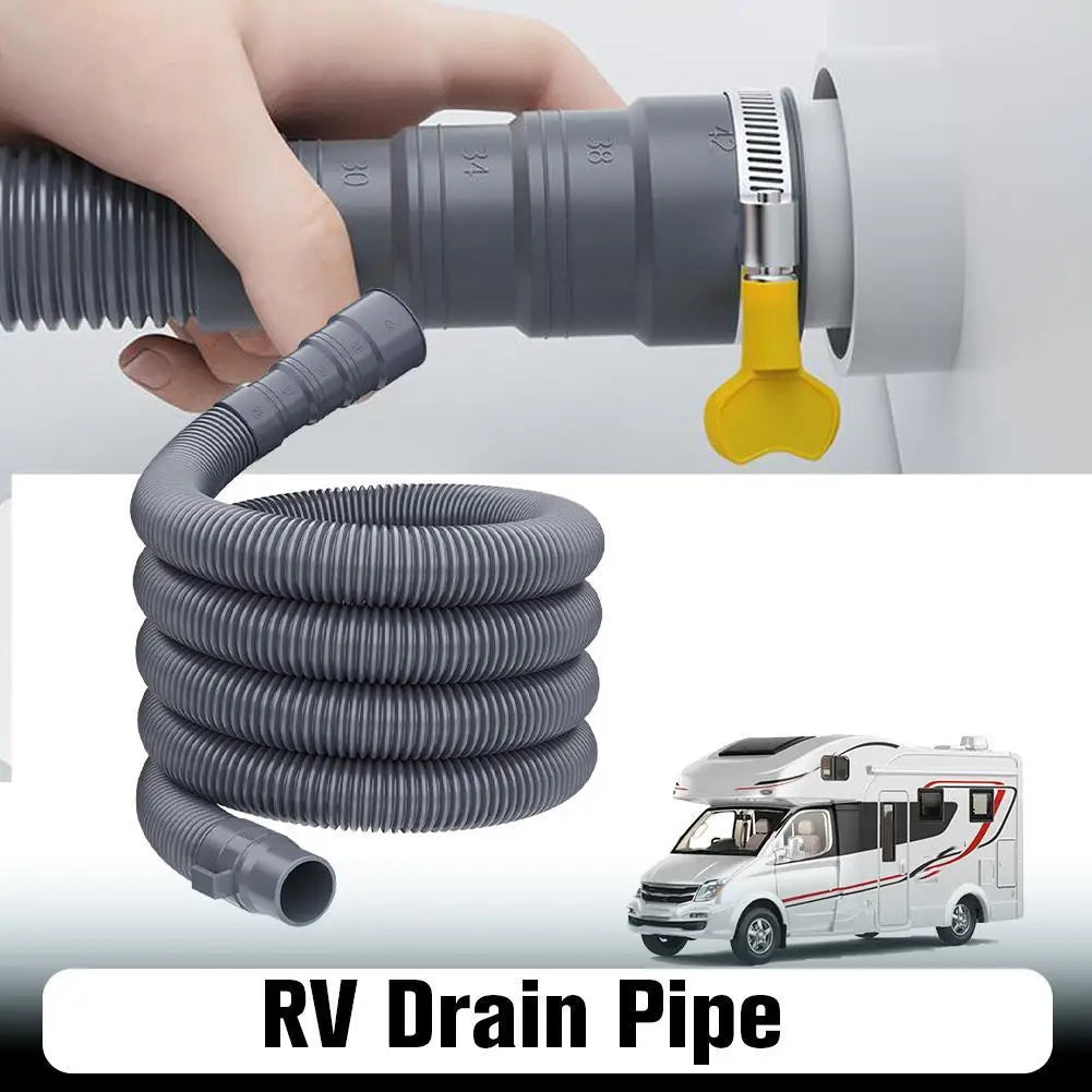 Összecsukható 5m RV Szennyvízcső