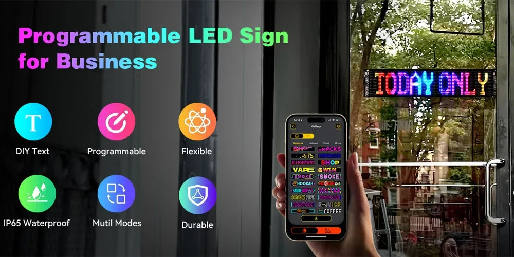 LED Kijelző Görgető Szöveg