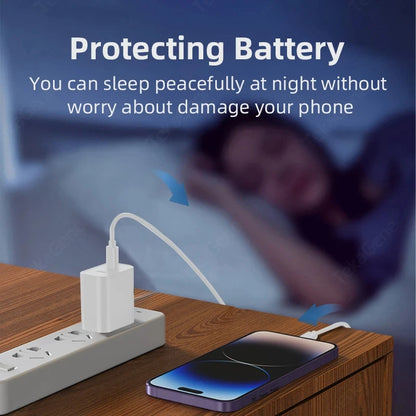 PD 20W USB C Gyors Töltőkábel
