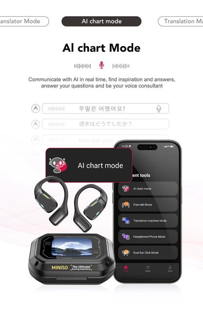 MINISO M98 AI Fülhallgató