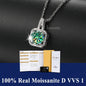 Moissanite Igazi Női Nyaklánc