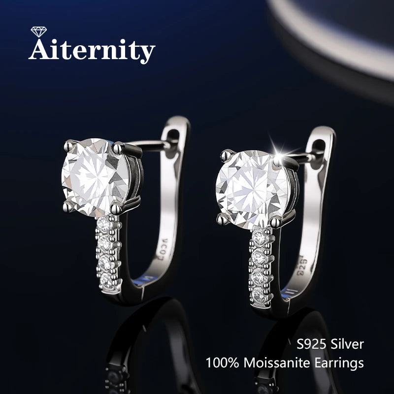 Aiternity Moissanite Fülbevaló