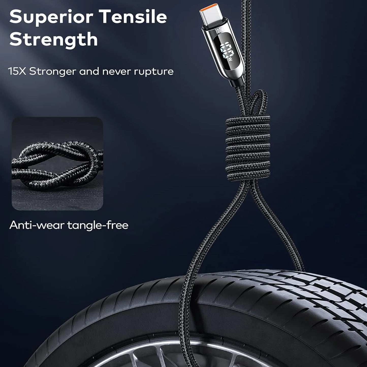 Lieve 100W USB C Cable