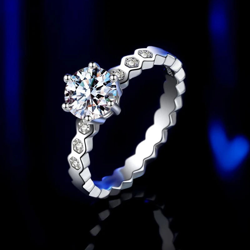 Aiternity Moissanite Gyűrű 1ct
