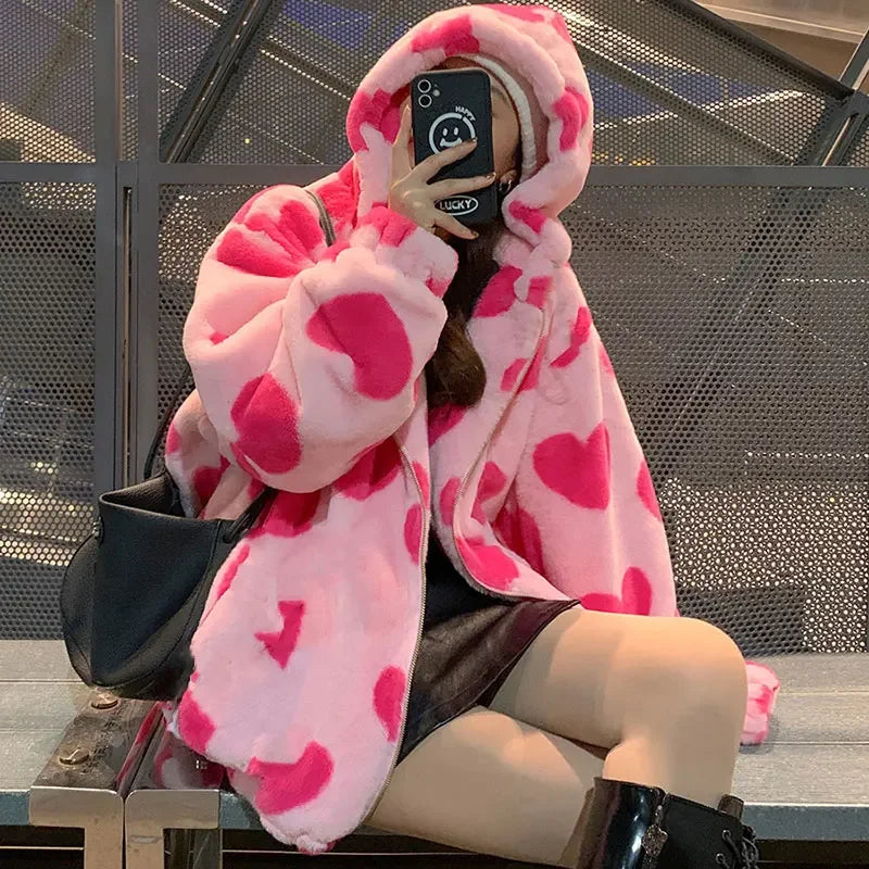 Medve Plüss Kabát Liva Girl