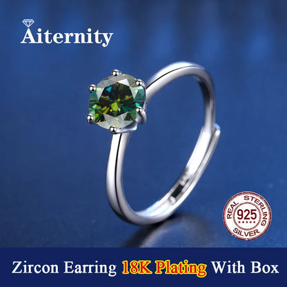 Ezüst Zircon Gyűrű Aiternity