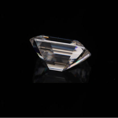 Moissanit Smaragdvágás 0.2-10ct