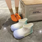 Wasserdichte EVA-Gummistiefel für Damen – Gartenarbeitsschuhe mit dicker Sohle, Regenstiefel