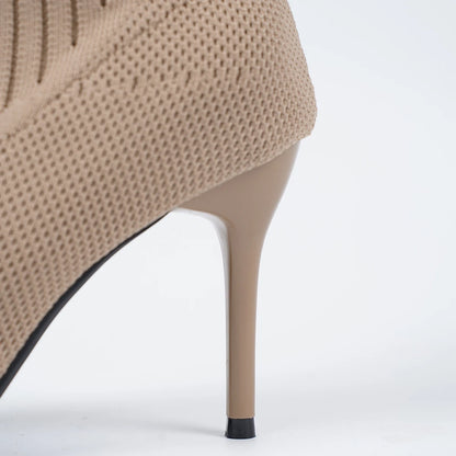 Schuhe Stiefeletten mit dünnem Absatz