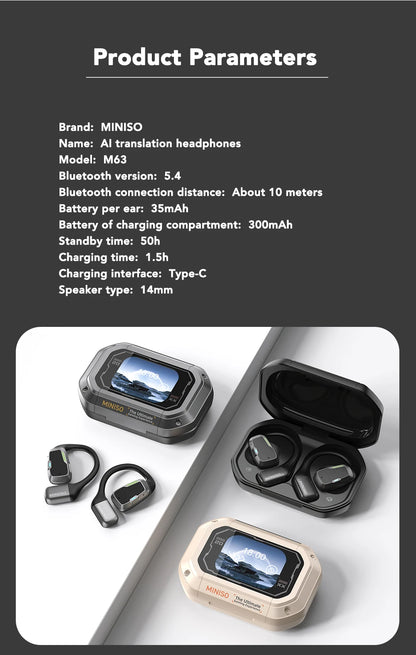 MINISO M98 AI Fülhallgató