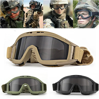 Airsoft Szemüveg Szélvédett UV