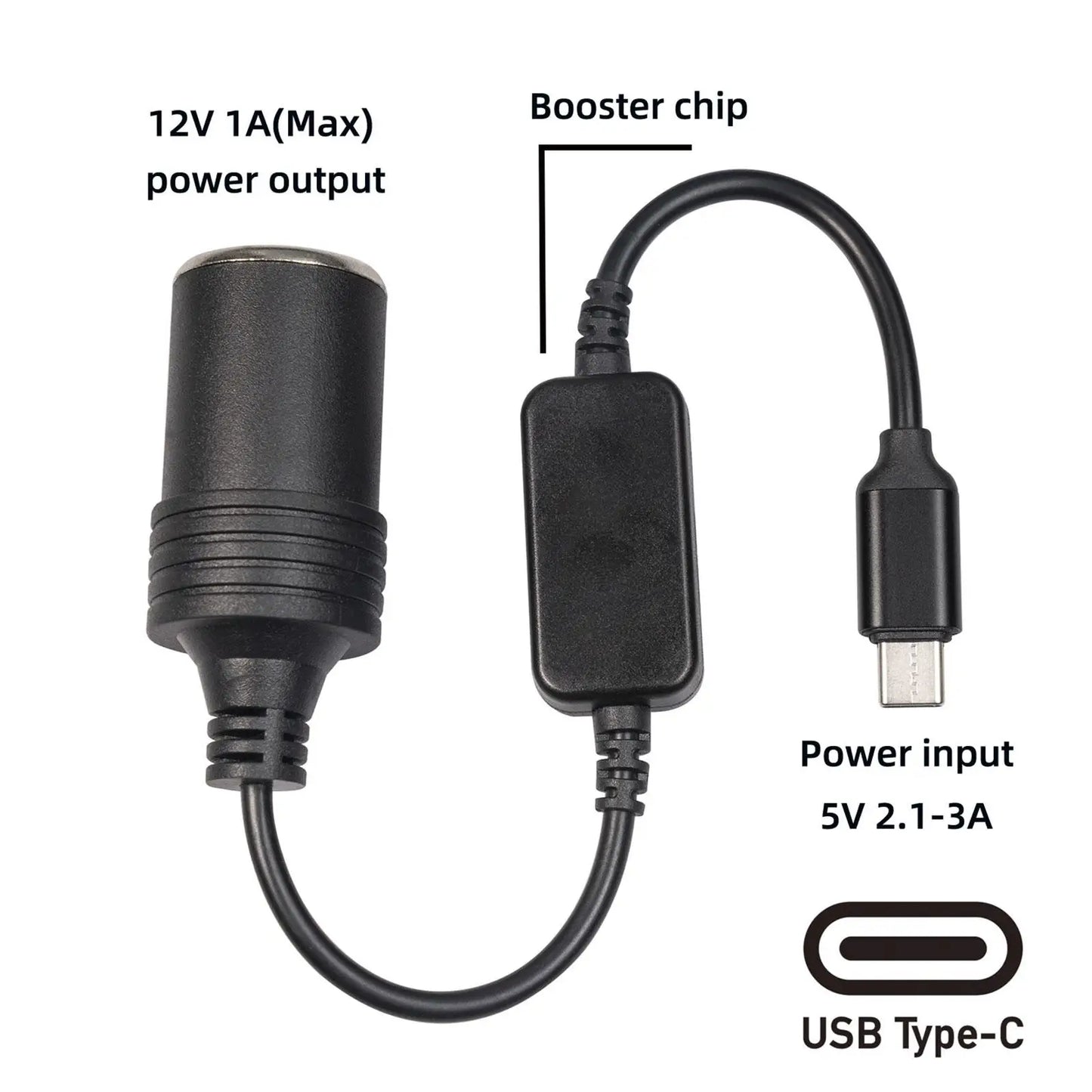 USB 12V Szivargyújtó Adapter