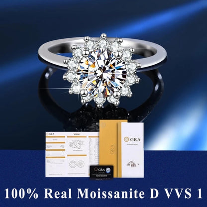 Aiternity Moissanite Gyűrű S925
