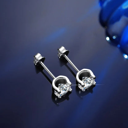 AITERNITY Moissanite Fülbevaló