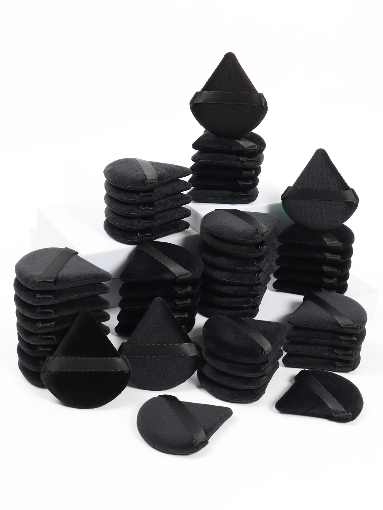 Black Triangle Powder Sponge