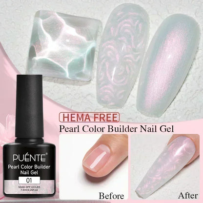 Puente Cat Eye Gel Fényes Kék