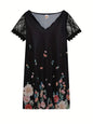 SuitSet Women's Lace V-Neck Dress
