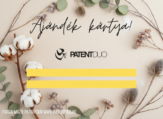 Patentduo AJÁNDÉK KÁRTYA